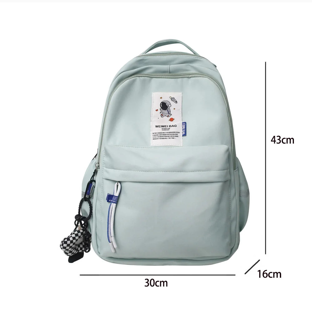 Nylon Waterproof Mochilas Backpack for Teen Girls