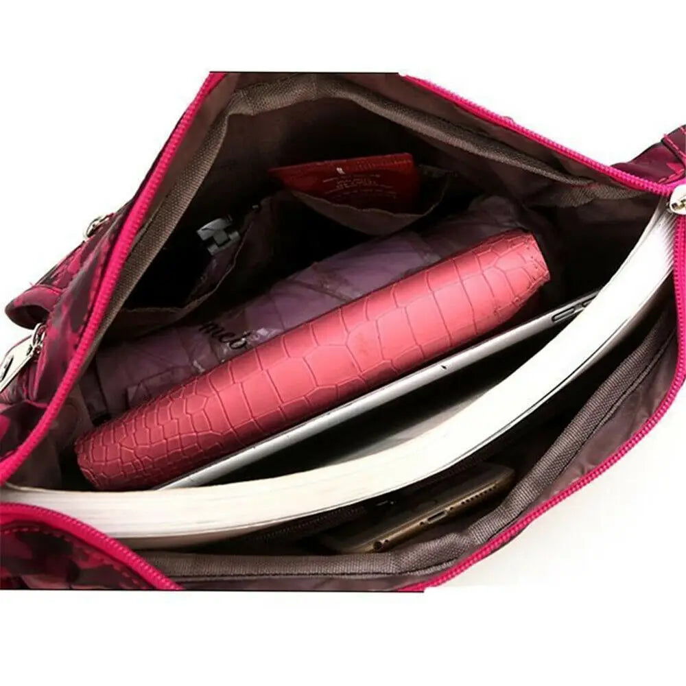 Women Crossbody Handbag Ladies Hobo Bags Multi-pocket Shoulder Bag