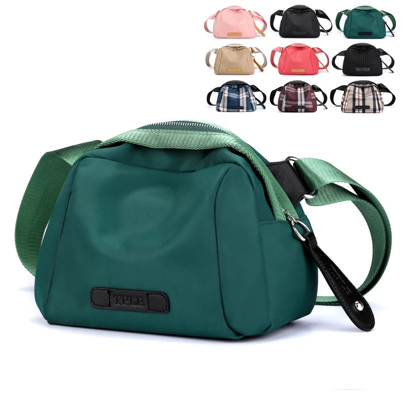 Women Nylon Multi-function Shoulder Bag Waist Pack Handbag