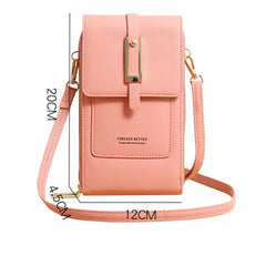 Women Multi-function Touch Screen Phone Bag RFID Anti-theft Brush