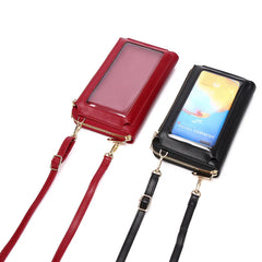 Women Touch Screen Phone Bag Single Shoulder Purse Wallet