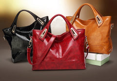Vintage Bucket Bag Women's Handbags Trunk Tote Top-handle Bags