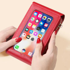 Women Touch Screen Shoulder Bag Large Capacity Multi-functio...