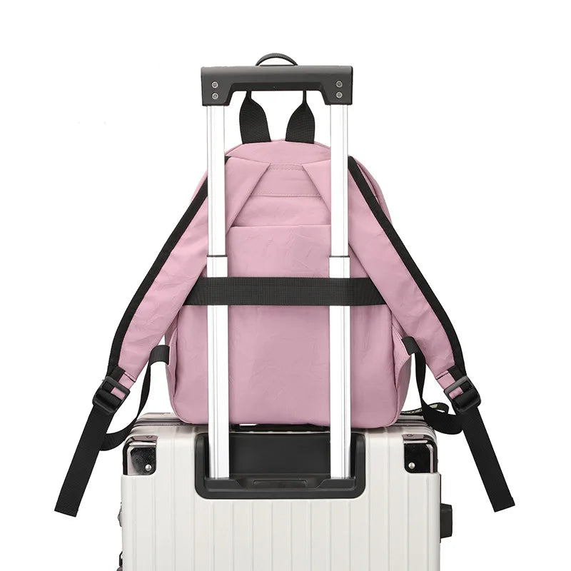 Women Style Nylon Casual Backpack Shoulder Bags Travelling Bags For Girls