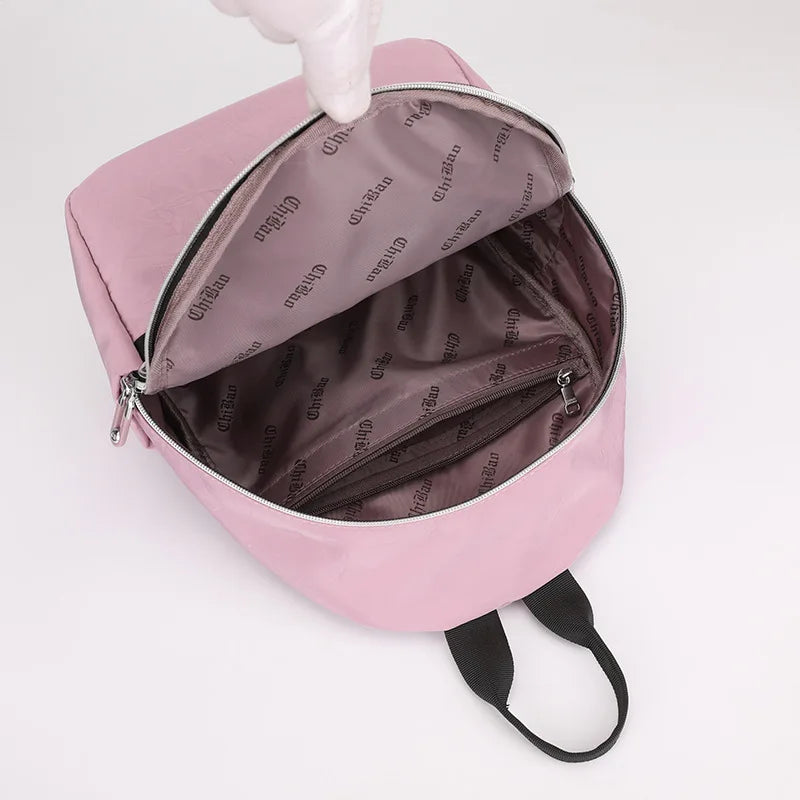 Women Style Nylon Casual Backpack Shoulder Bags Travelling Bags For Girls