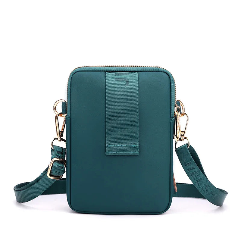 Women's Nylon Crossbody and Shoulder Handbags Mini Phone Bags