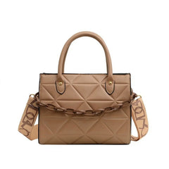 Women Embroidery Thread Shoulder Bag Lady Shopping Tote