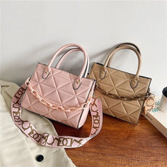 Women Embroidery Thread Shoulder Bag Lady Shopping Tote