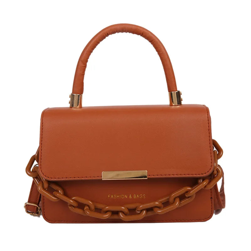 Women Shoulder Chain Square Designer Clutch Mobile Phone Lady Bag
