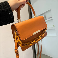 Women Shoulder Chain Square Designer Clutch Mobile Phone Lady Bag