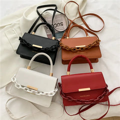 Women Shoulder Chain Square Designer Clutch Mobile Phone Lady Bag