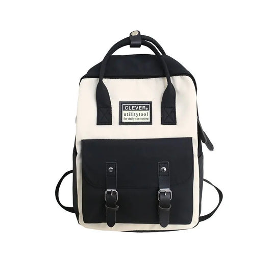 Nylon Backpack Waterproof School Bags for Teenagers Girls Rucksack Mochila
