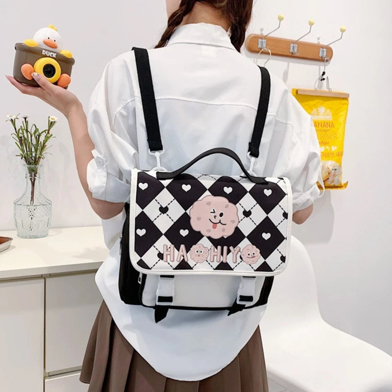 Women Nylon Backpack Convertible Bag Ladies Casual Daypack Travel Small
