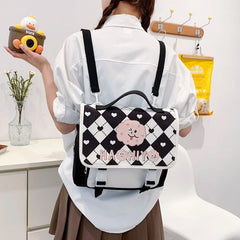 Women Nylon Backpack Convertible Bag Ladies Casual Daypack Travel Small