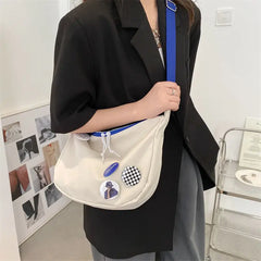 Women Nylon Bag Large Capacity Messenger Bags Street Crossbody Bag