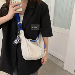 Women Nylon Bag Large Capacity Messenger Bags Street Crossbody Bag