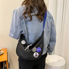 Women Nylon Bag Large Capacity Messenger Bags Street Crossbody Bag