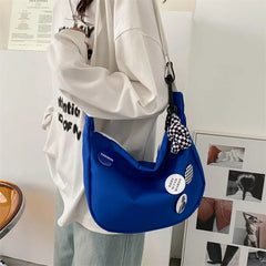 Women Nylon Bag Large Capacity Messenger Bags Street Crossbody Bag