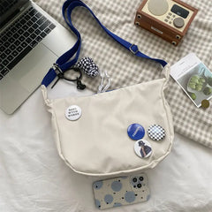 Women Nylon Bag Large Capacity Messenger Bags Street Crossbody Bag