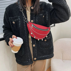 Women Nylon Butterfly Waist Bag Daily Traveling Commuter