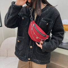 Women Nylon Butterfly Waist Bag Daily Traveling Commuter