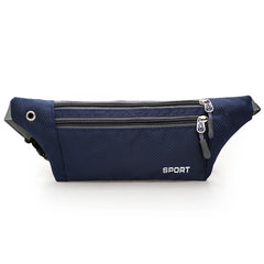 Women Nylon Waist Pack Belly Purse Waist Bag with Zipper Pocket