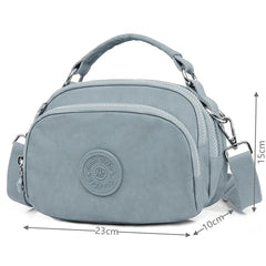Women Nylon Crossbody Bag Lady Tote Shoulder Bag Shopping Purse Handbag Clutch