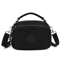 Women Nylon Crossbody Bag Lady Tote Shoulder Bag Shopping Purse Handbag Clutch