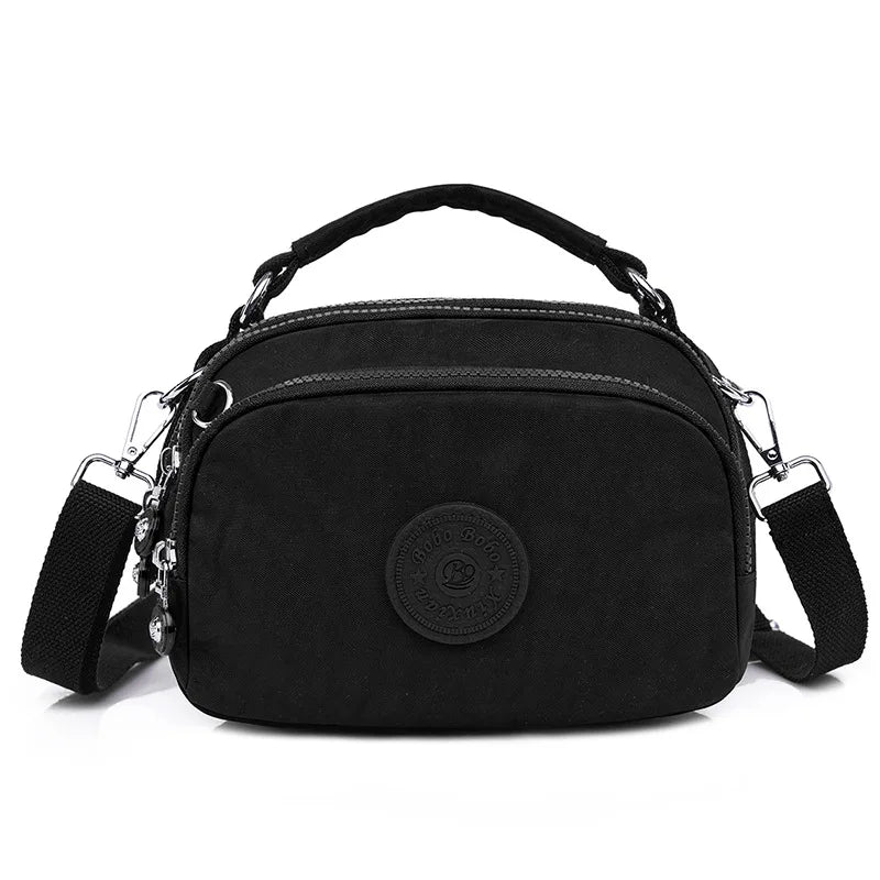 Women Nylon Crossbody Bag Lady Tote Shoulder Bag Shopping Purse Handbags Clutch