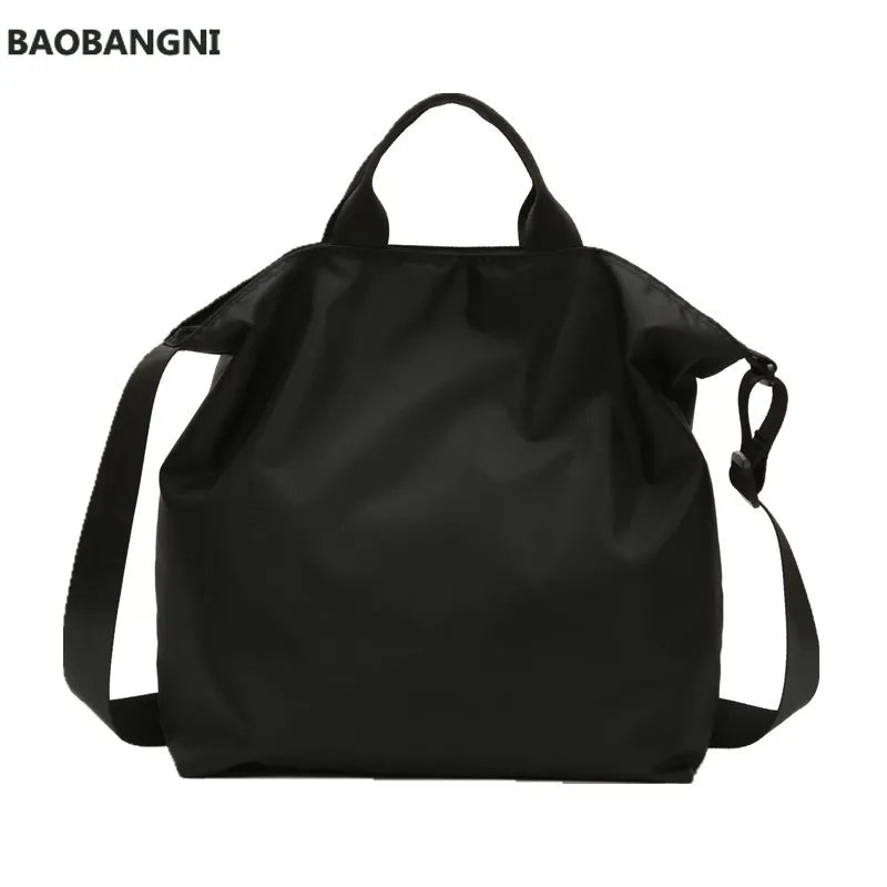 Women Nylon Large Capacity Handbag Waterproof Tote Crossbody Bag