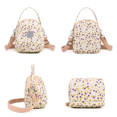 Women Nylon Pattern Crossbody Bag Shopper Bag Handbag Shoulder Bag