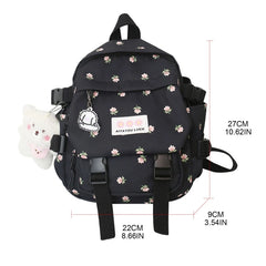 Convertible Shoulder Bags Ladies Casual Daypack Travel Rucksack