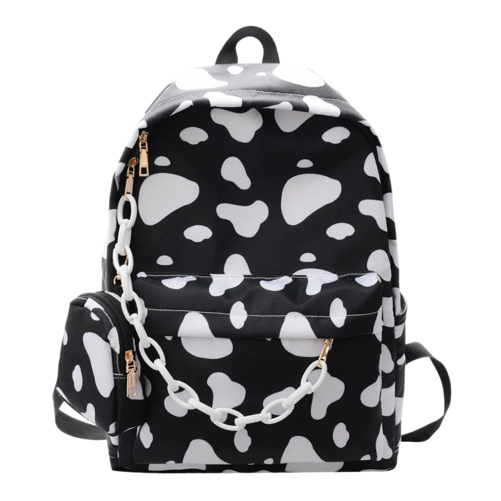 Women Nylon School Backpacks Girls Daily Shoulder Bags Outdoor Shopping