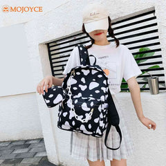 Women Nylon School Backpacks Girls Daily Shoulder Bags Outdoor Shopping