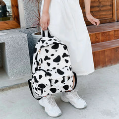 Women Nylon School Backpacks Girls Daily Shoulder Bags Outdoor Shopping