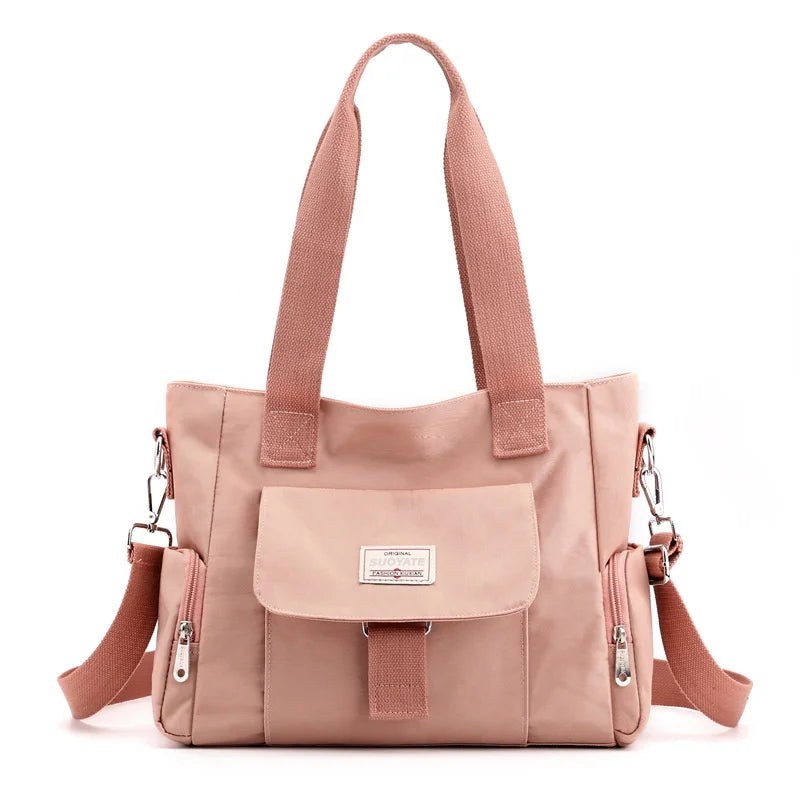 Nylon Shoulder Bag Women Casual Messenger Handbags Large Capacity Crossbody