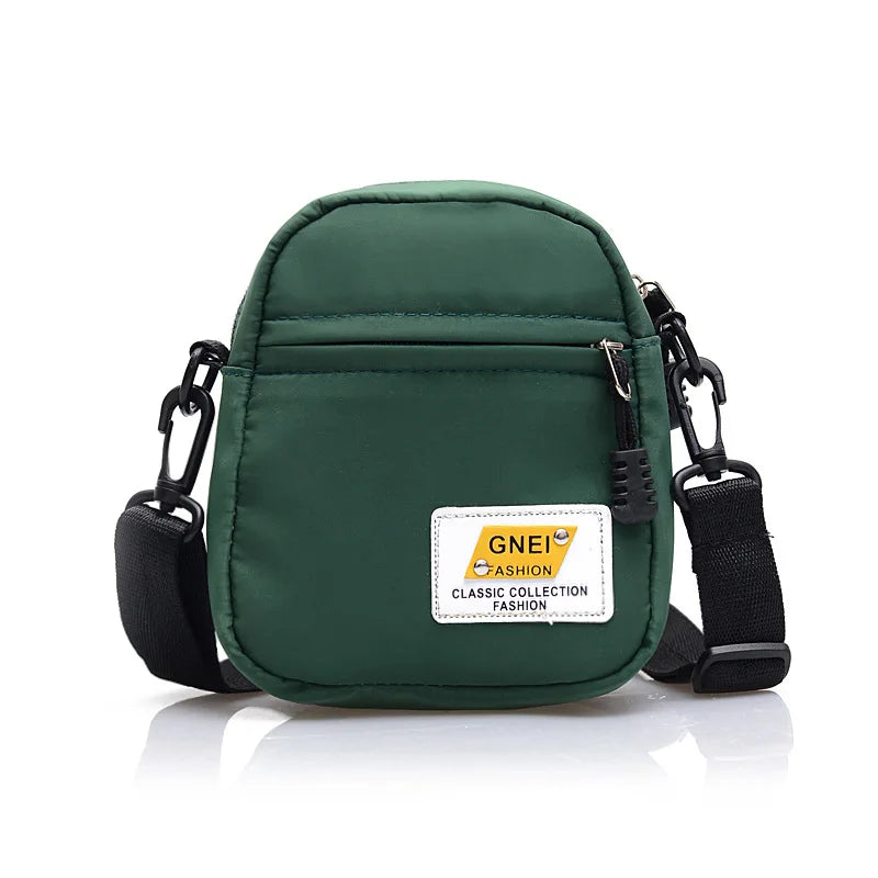 Women Nylon Shoulder Bag Female Crossbody Bags Zipper Handbags for Women