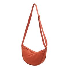 Women Nylon Shoulder Bag Shopping Bag Beach Tote Purse Vacation Dumpling Bun