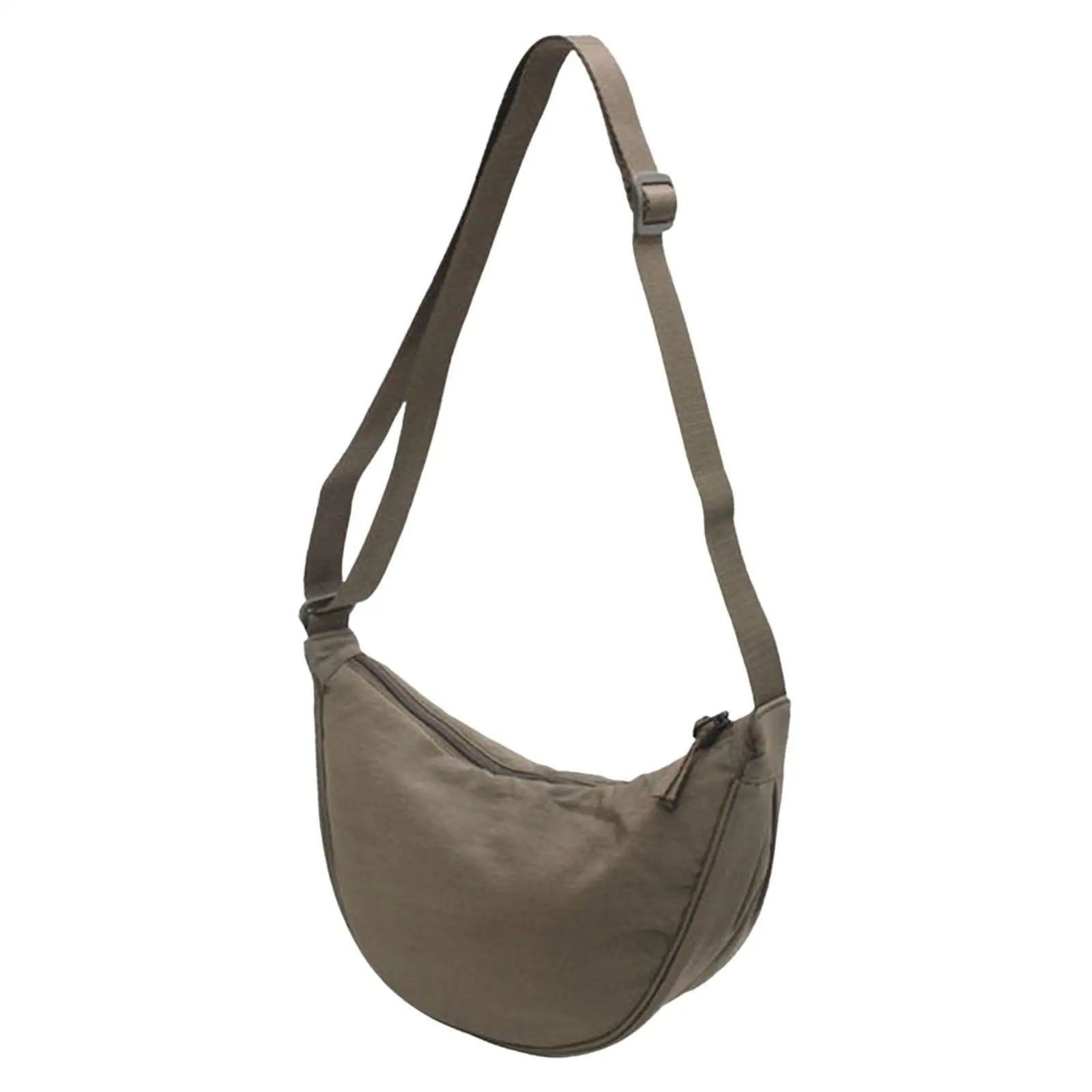 Women Nylon Shoulder Bag Shopping Bag Beach Tote Purse Vacation Dumpling Bun