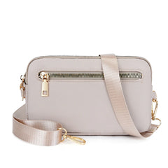 Waterproof Nylon Shoulder Bag Multi-pocket Zipper Handbag Crossbody Bags