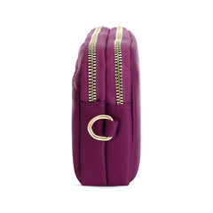 Waterproof Nylon Shoulder Bag Multi-pocket Zipper Handbag Crossbody Bags
