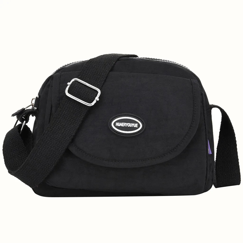 Women Nylon Shoulder Bag Waterproof Small Handbag Female Casual Shoulder Bag