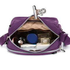 Women Nylon Shoulder Bag Waterproof Small Handbag Female Casual Shoulder Bag