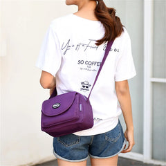 Women Nylon Shoulder Bag Waterproof Small Handbag Female Casual Shoulder Bag