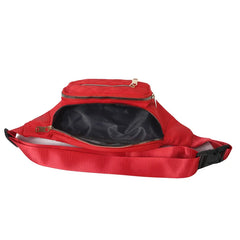 Nylon Waist Bags Pack Functional Fanny Belt Bag