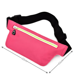 Women Nylon Waist Packs Fanny Pack Belt Laser Chest Phone Pouch Sling Bags