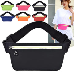 Women Nylon Waist Packs Fanny Pack Belt Laser Chest Phone Pouch Sling Bags