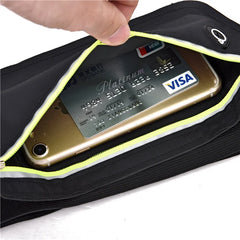 Women Nylon Waist Packs Fanny Pack Belt Laser Chest Phone Pouch Sling Bags