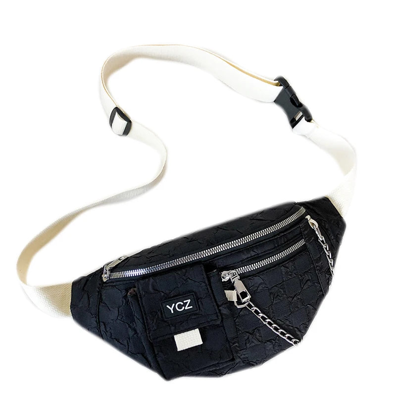 Women Nylon Waist Packs Fanny Pack Belt Sling Bags