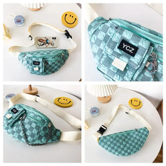 Women Nylon Waist Packs Fanny Pack Belt Sling Bags
